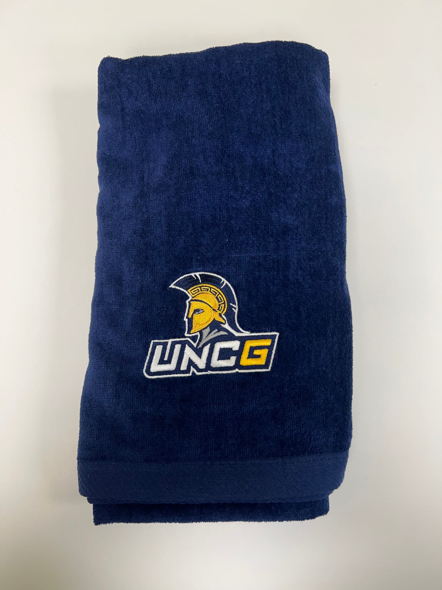 100% Cotton UNCG Embroidered Beach Towel