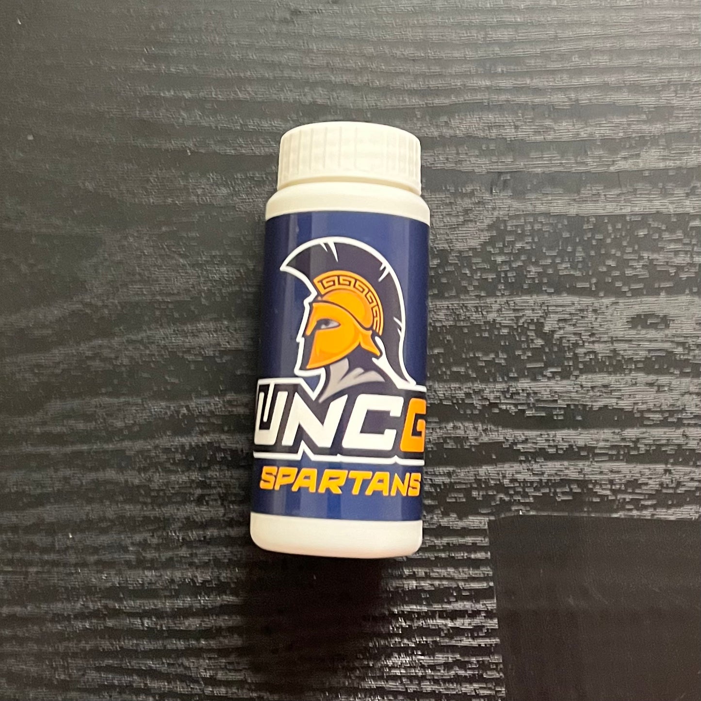 Bubbles! 2 oz bottle with UNCG Spartans logo