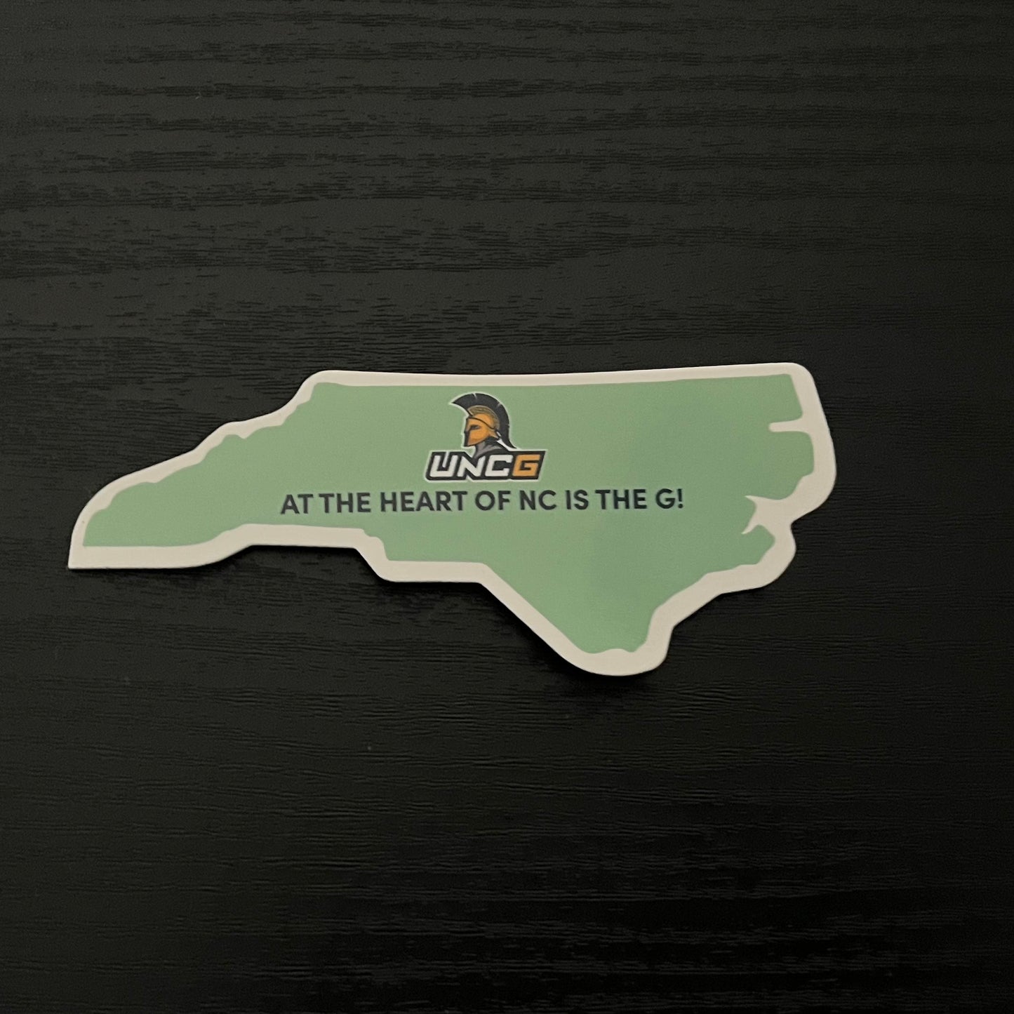 NC Shaped Magnet, "Heart Of NC"